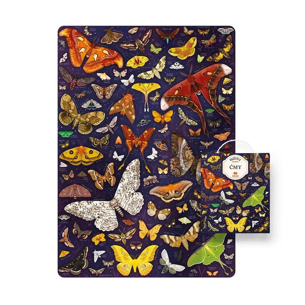 Пазл CzuCzu Puzzlove Moths 1000 деталей Photo 2