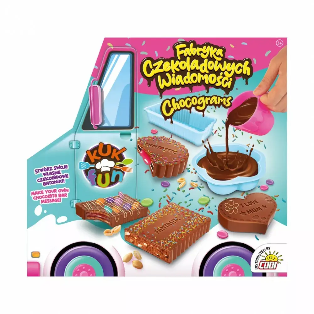 Cobi Chocolate Message Factory Kuk Fun komplekts Photo 2