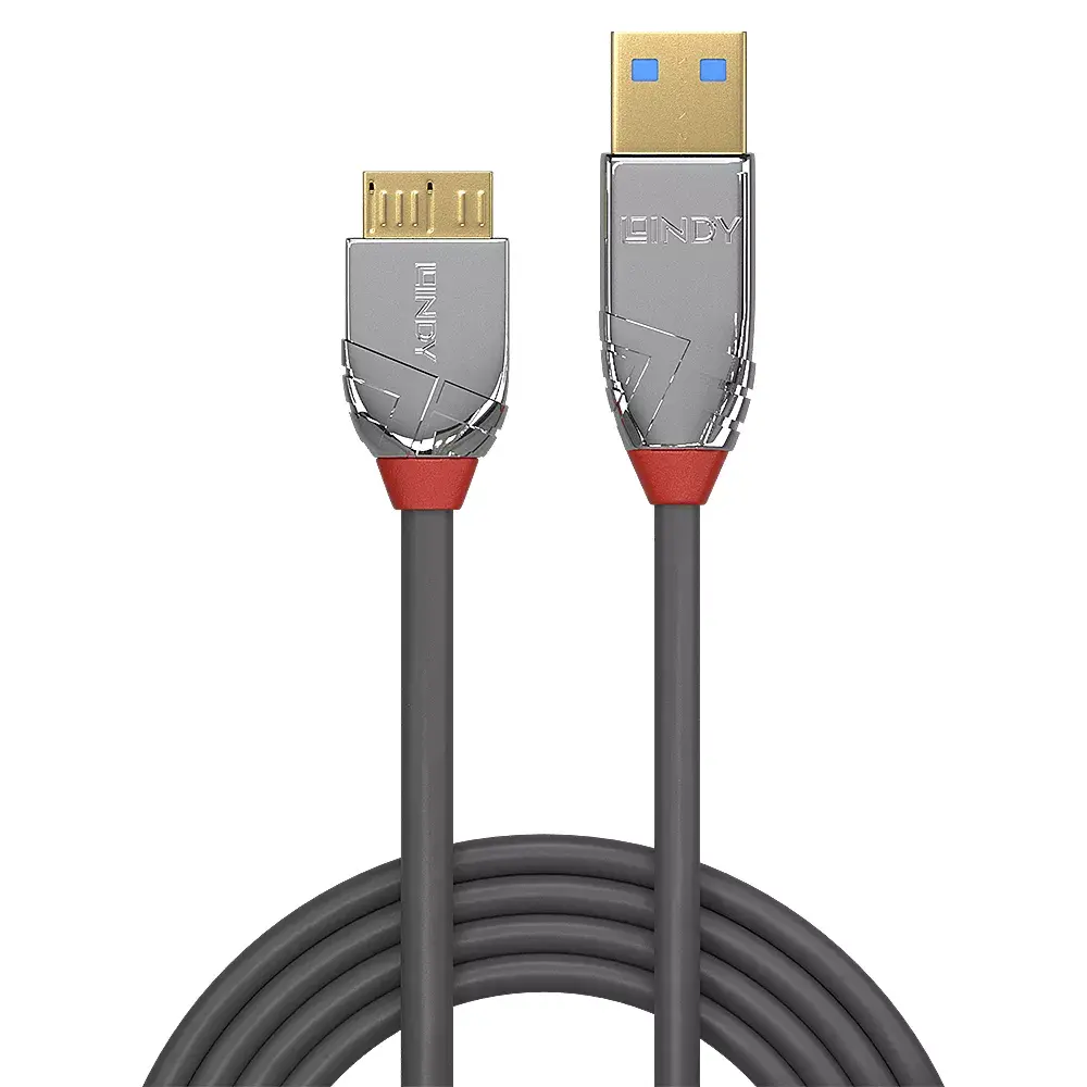 USB kabelis Lindy 1m USB 3.2 Type A uz Micro-B Photo 2