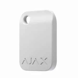 RFID-брелок Ajax Tag White 23528.90.WH — водозащищённый RFID-ключ доступа