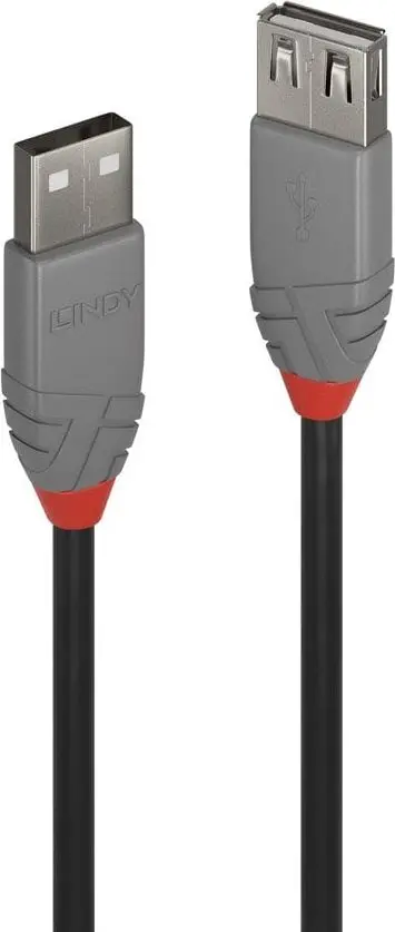 USB pagarinātājs Lindy 0.5m, 36701