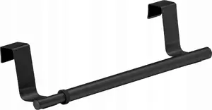 Towel hanger adjustable for cabinet or drawer door Wenko 36–60 cm, over-door hook for hanging towels