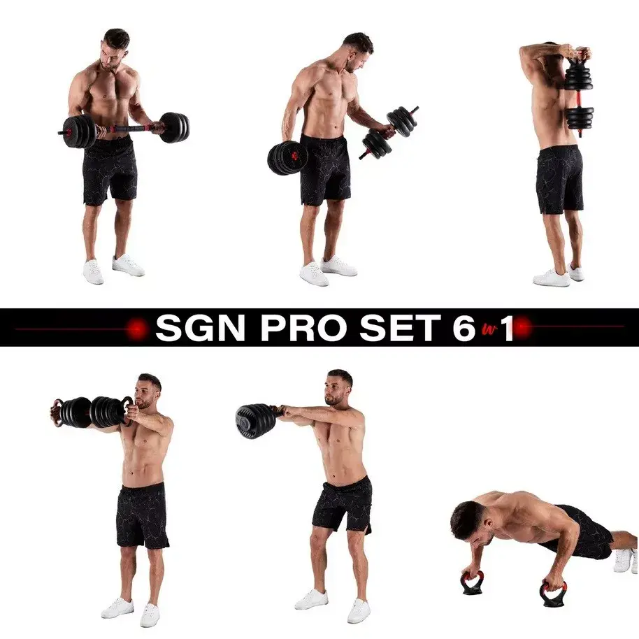 Regulējamas hanteles HMS SGN130 Pro 2×15 kg Photo 2