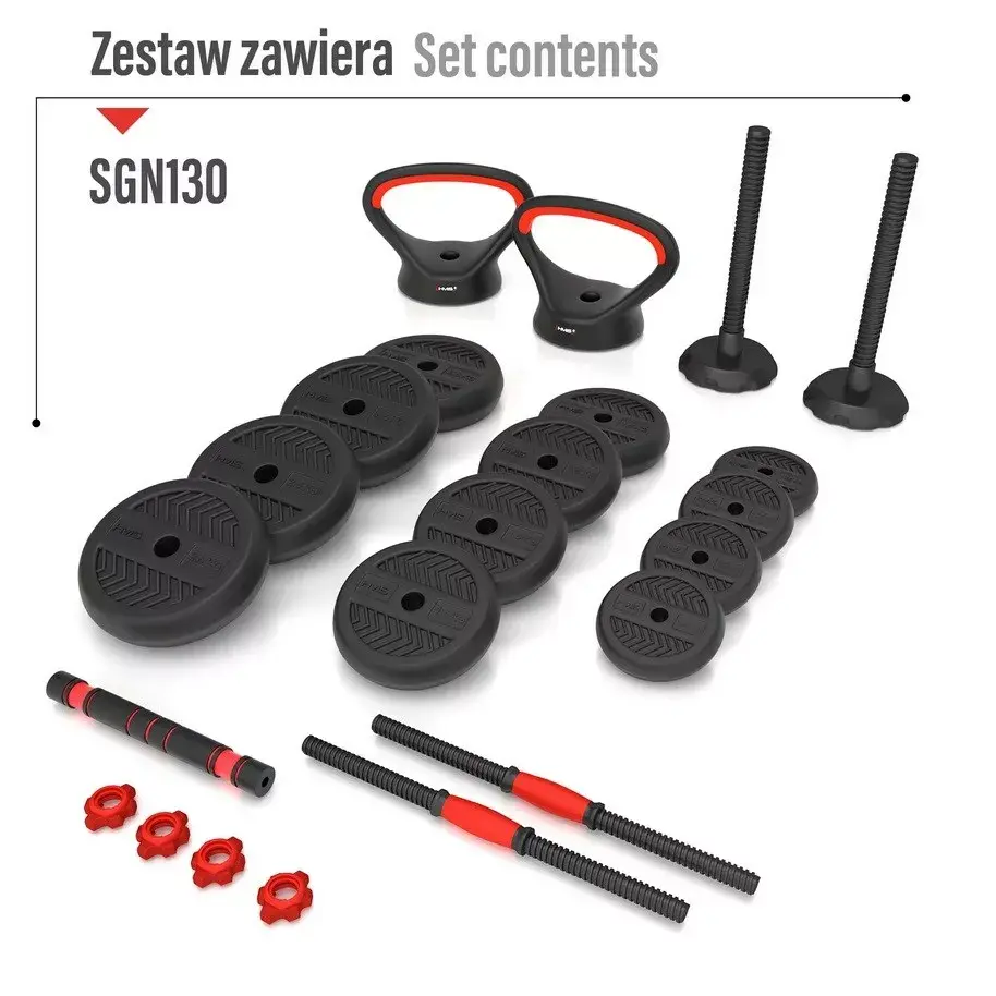 Regulējamas hanteles HMS SGN130 Pro 2×15 kg Photo 3