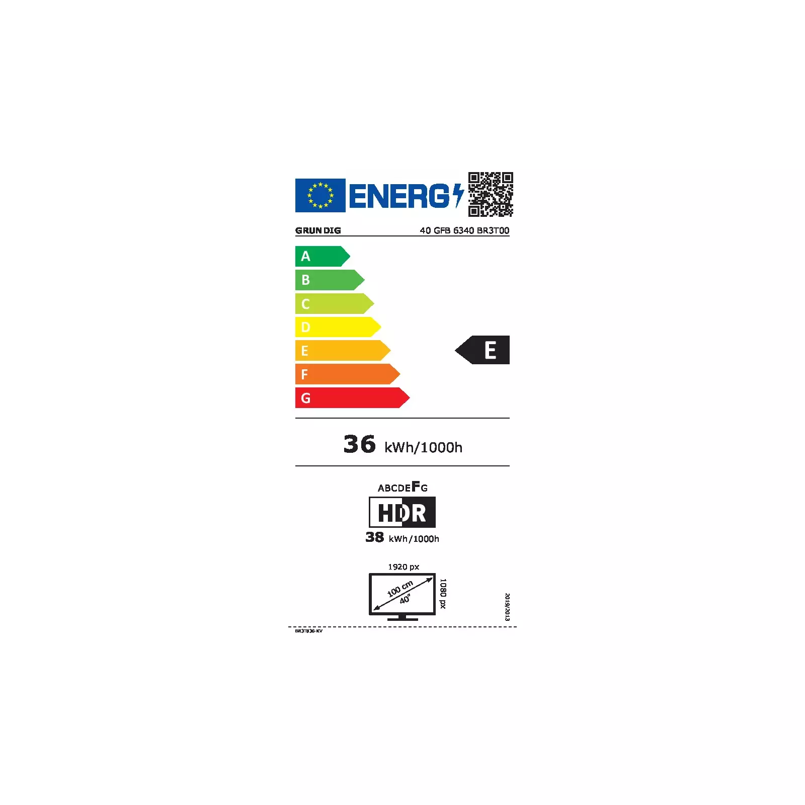 GRUNDIG 40GFB6340 Photo 11