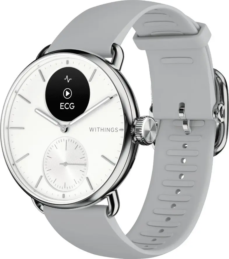 Hibrīdsmartwatch Withings ScanWatch 2 Balts, HWA10-model