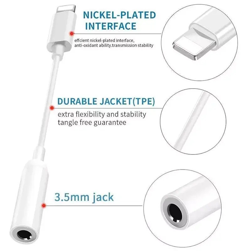 iLike AX5 Lightning to 3.5mm Audio Adapter with DAC Photo 7