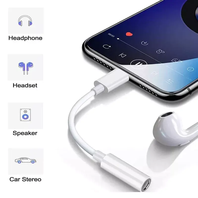 iLike AX5 Lightning to 3.5mm Audio Adapter with DAC Photo 8