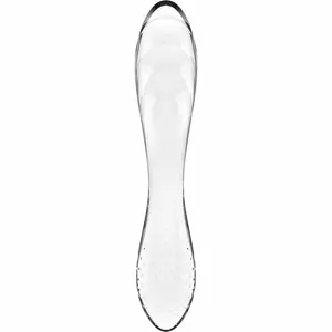 Dildo Satisfyer Crystal Stikls Caurspīdīgs