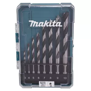 Drill bit set Makita D-77257 — 8 pieces, compatible with standard drills