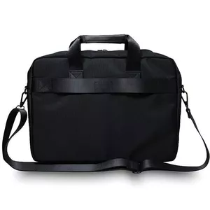 Laptop bag BMW 16 inch BMCB15COMSCAKL black with Carbon Blue stripes
