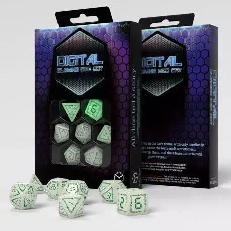 Q-Workshop SDGT3N game dice set Photo 3