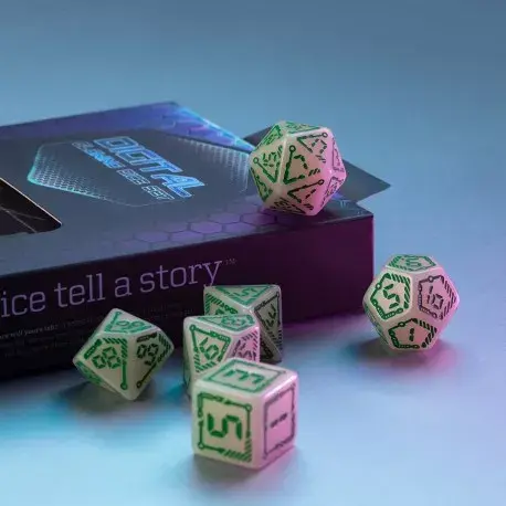 Q-Workshop SDGT3N game dice set Photo 4