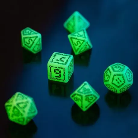 Q-Workshop SDGT3N game dice set Photo 7