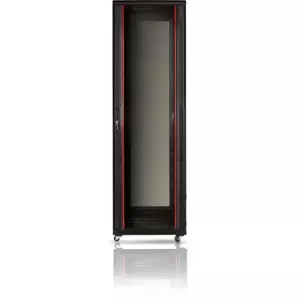 Floor server cabinet ProBase F42-60x80-SET-LL 42U 19" 600x800 mm with glass doors