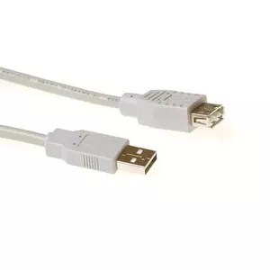 USB 2.0 A male - USB A female ivory 1.80 m ACT SB2200