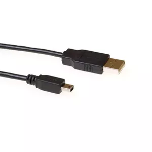 USB 2.0 A male - USB mini B5 male 5.00 m ACT SB2415