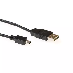 USB кабель ACT USB 2.0 A male - USB mini B male 1.80 m