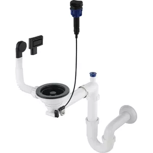 Сифон для однокомфорочной гранитной мойки deante ZXY_N972 Space-Saver