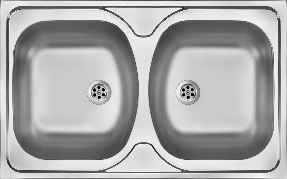 2-bowl stainless steel sink deante ZM5 0200 Photo 4
