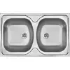2-bowl stainless steel sink deante ZM5 0200 Photo 4