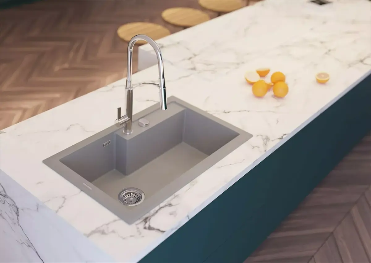 1-bowl granite sink Deante ZQE_S10B Photo 4