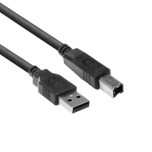 ACT USB 2.0 Connection Cable USB A to USB B Male to Male Black