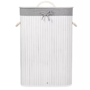 Laundry basket Springos HA0076, bamboo finish, 72 L capacity