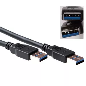 USB 3.0 A male - USB A male 3.00 m, ACT, SB0001