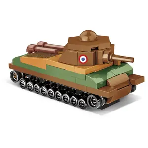 Building set Cobi Somua S-35 — World War II tank model, 99 pieces, age 6+
