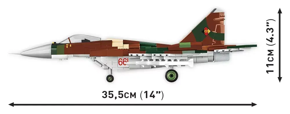 Cobi konstruktors MiG-29 Austrumvācija 5851 Photo 7