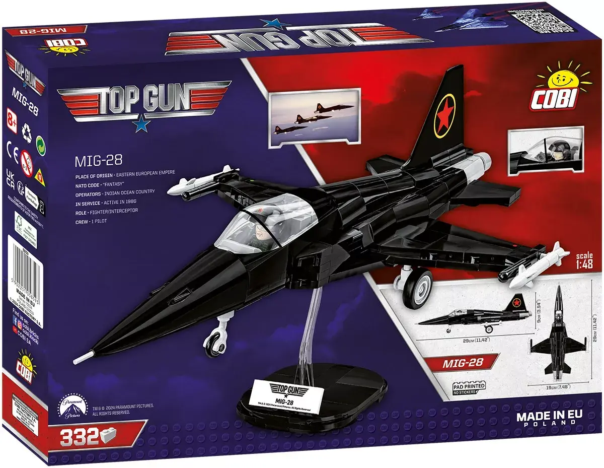Конструктор Cobi Top Gun MiG-28 5859 1:48 Photo 3