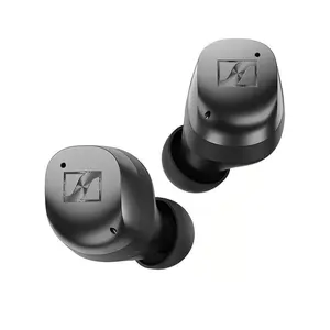 Наушники Sennheiser Momentum True Wireless 4 — внутриканальные (binaural), Bluetooth 5.4, до 7,5 ч (30 ч с футляром), шумоподавление, USB-C, чёрные