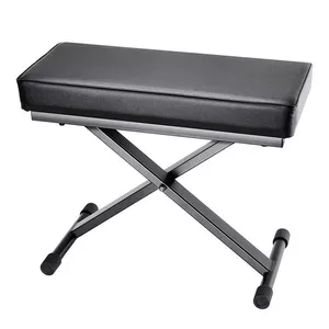 Keyboard bench Adam Hall, black