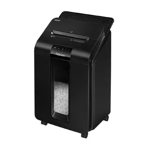 Fellowes AutoMax 100M paper shredder Micro-cut shredding 22 cm Black