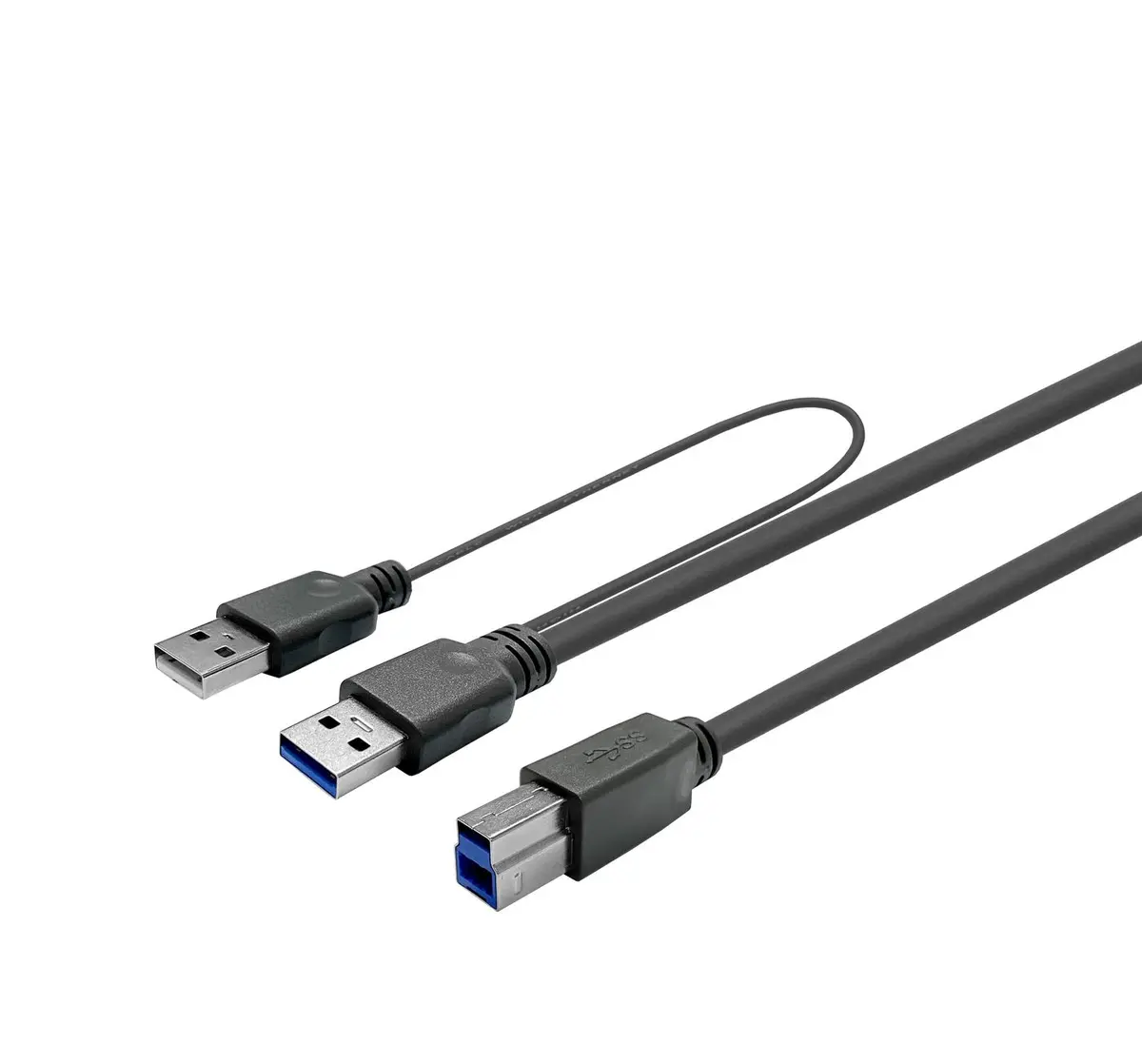 USB kabelis VivoLink PROUSB3AB3C-DUAL USB 3