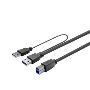 USB cable Vivolink PROUSB3AB5C-DUAL 5m USB 3.0 A to B dual connection