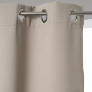 Atmosphera 103859D2 Blackout Linen Curtain