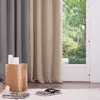 Atmosphera 103859D2 Blackout Linen Curtain Photo 2