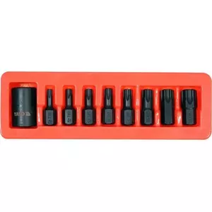 Screwdriver Bit Set Yato YT-10664 9 pcs Torx Chrome