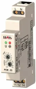 Zamel PCM-03 Time Relay 16A 1NO/NC 230V AC