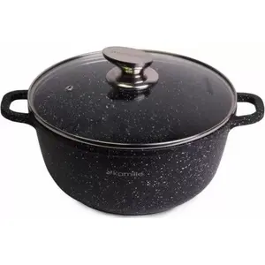 Cookware pot Kamille 20 cm with lid, 2.3 L capacity (KM-4404)