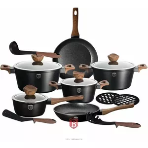 Cookware set berlinger haus BH/1537 — 15-piece non-stick pots and pans set
