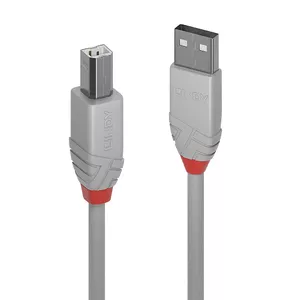 Lindy 36683 USB кабель 2 m USB 2.0 USB A USB B Серый