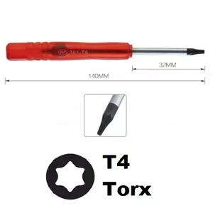 HF 301-T4 Screwdriver T4 TORX Steel