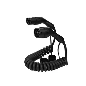Uzlādes kabelis DEFENZO SPIRO AC11 5 m USB Type-C ātrai uzlādei, Type 2 savienotājs, 11 kW, IP55
