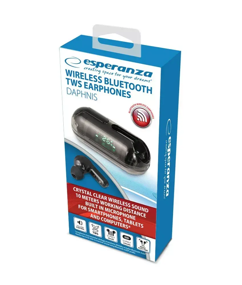ESPERANZA EH239K Bluetooth In-Ear TWS Headphones Photo 4