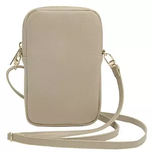 Handbag GUESS GUWBZPGSTEGD light gold Zip Triangle 4G - compact crossbody for essentials