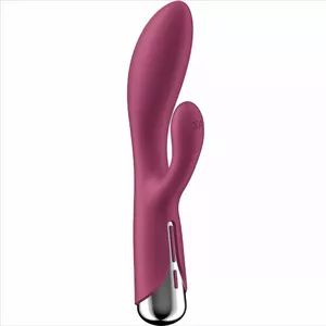 Vibrator Satisfyer Spinning Rabbit 1 — dual stimulation, silicone, waterproof, rechargeable