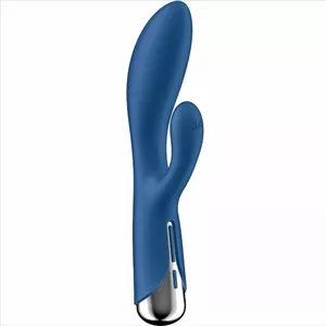 Vibrator Satisfyer Spinning Rabbit 1 — silicone, dual stimulation, waterproof